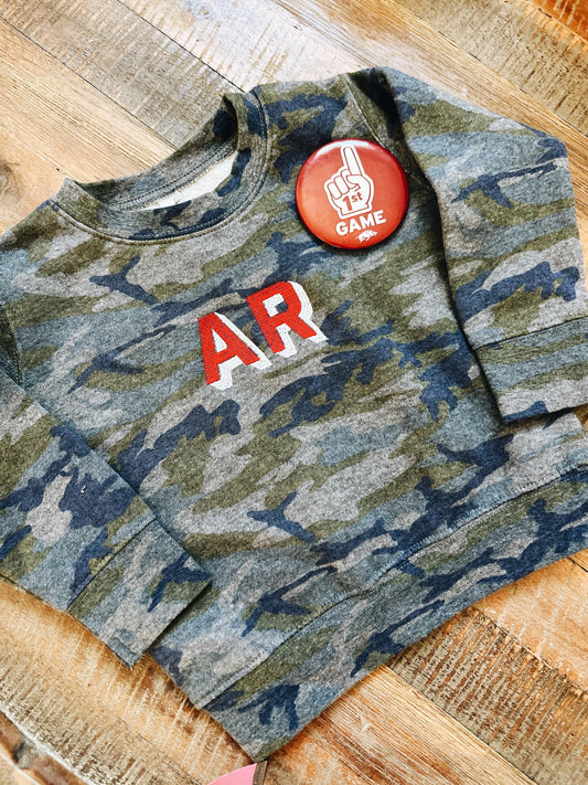 AR Camo Toddler Sweatshirt
