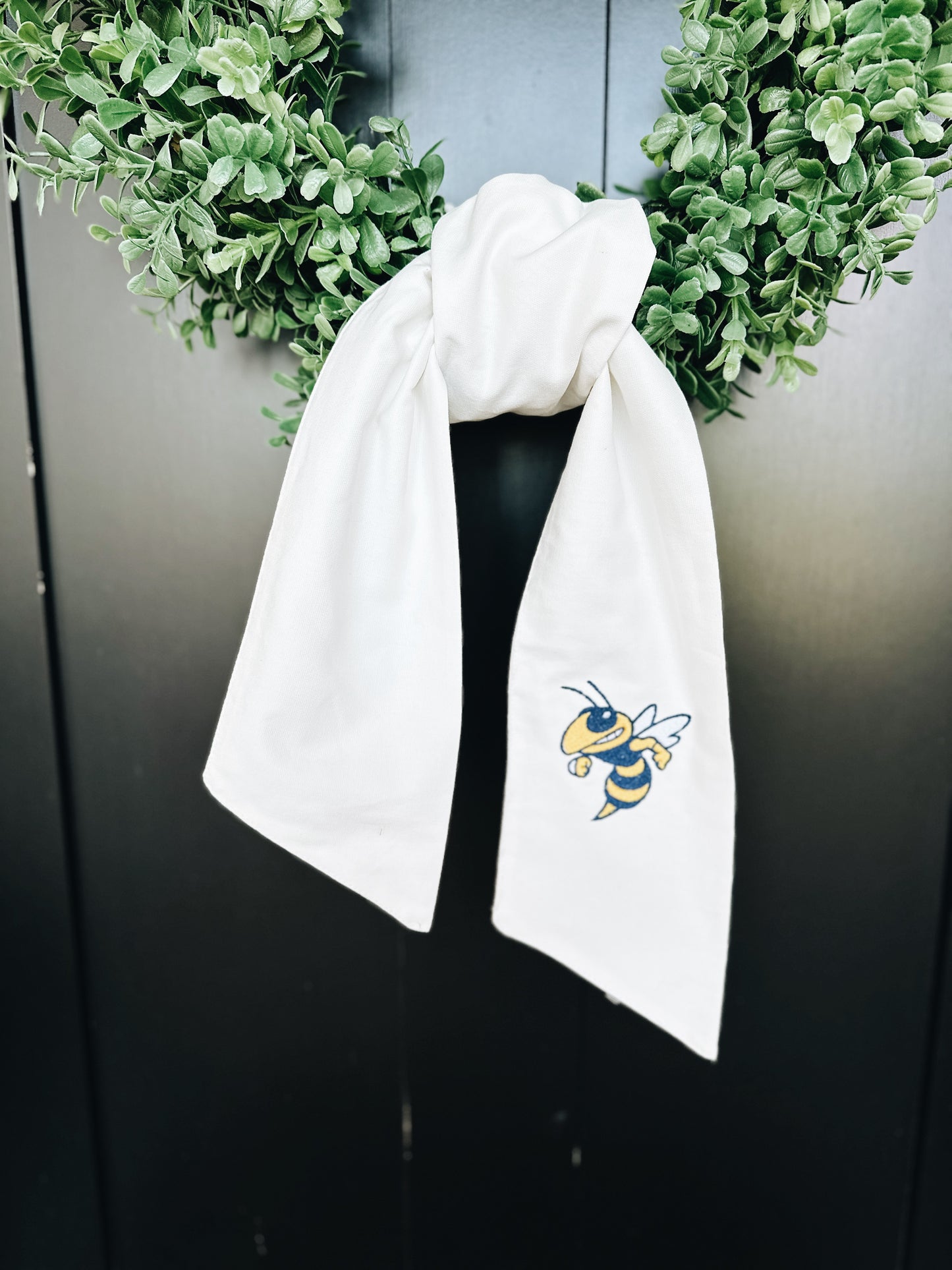 Wynne Yellowjackets Wreath Sash