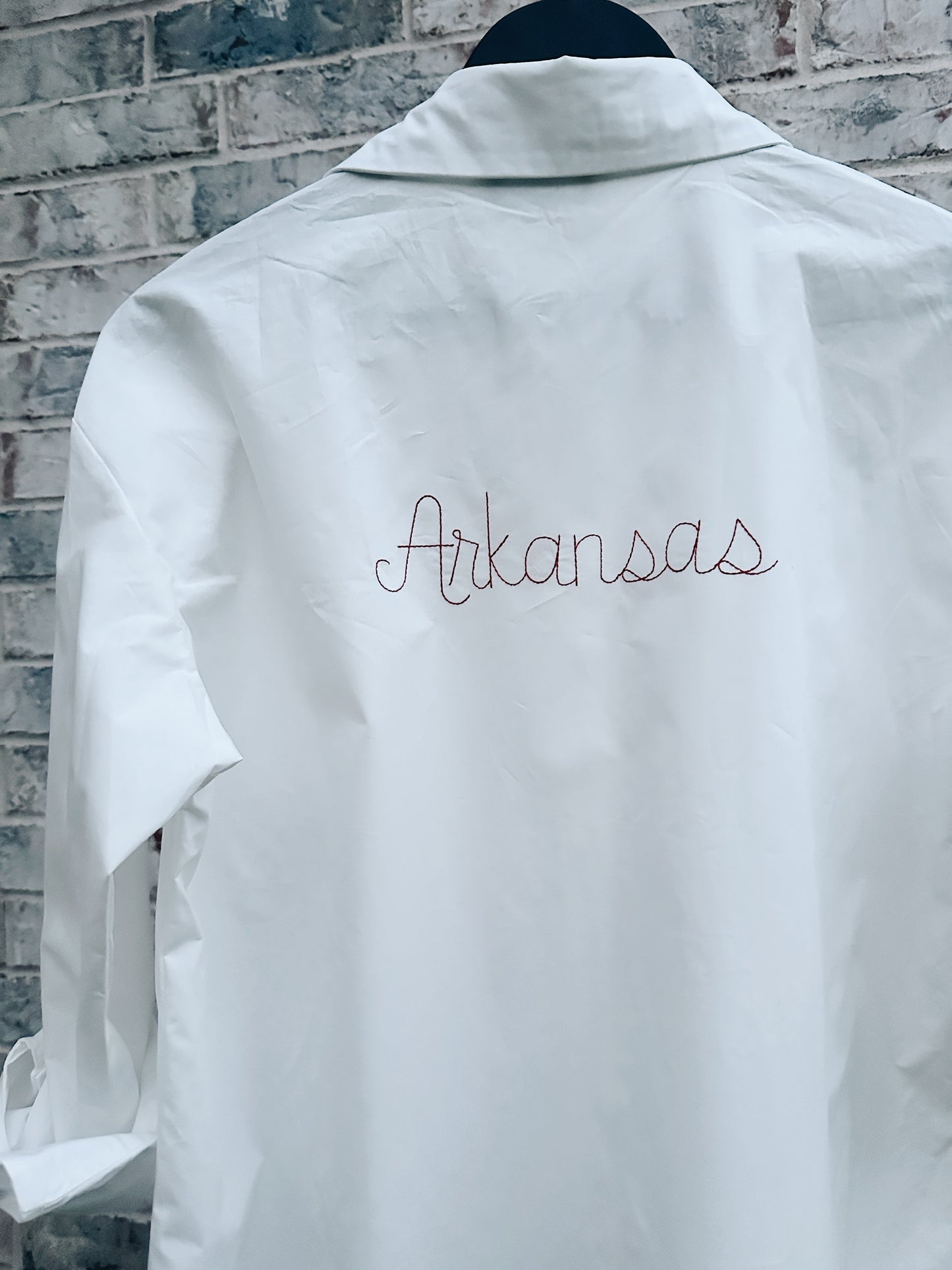 Arkansas Stitched Button Up