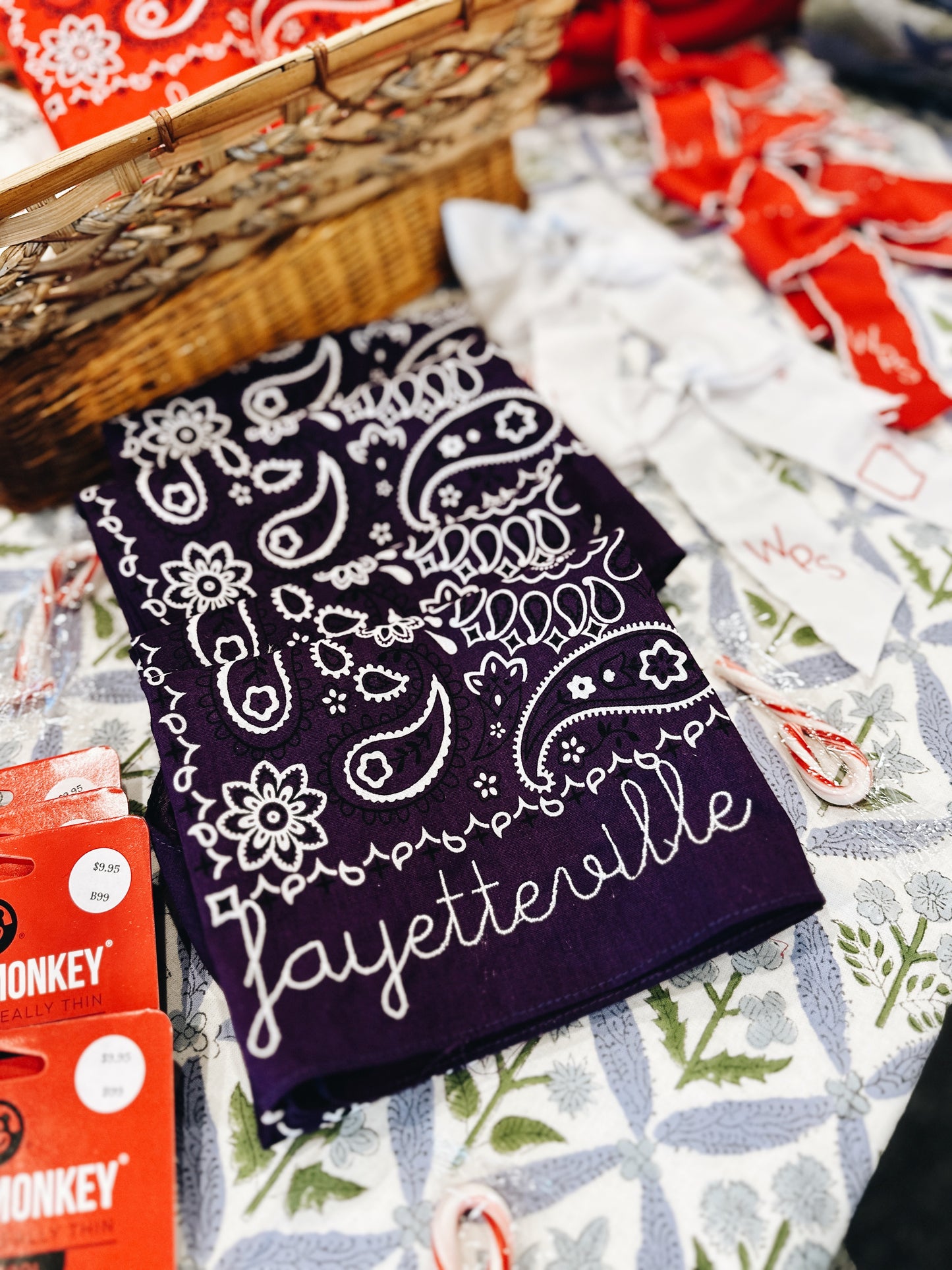 Fayetteville Bandana - Purple
