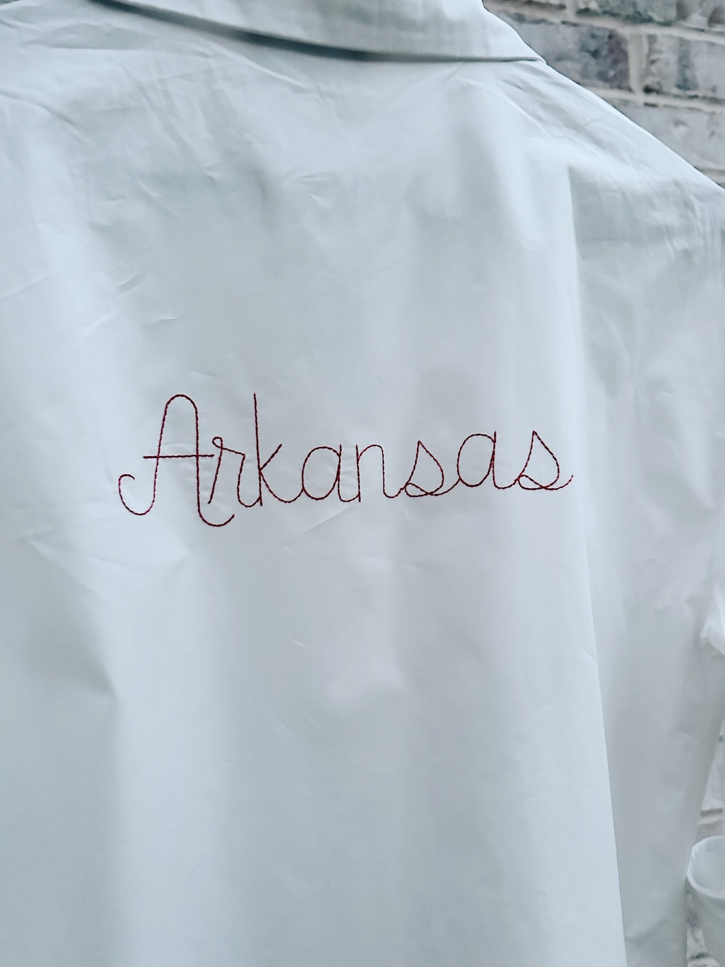 Arkansas Stitched Button Up