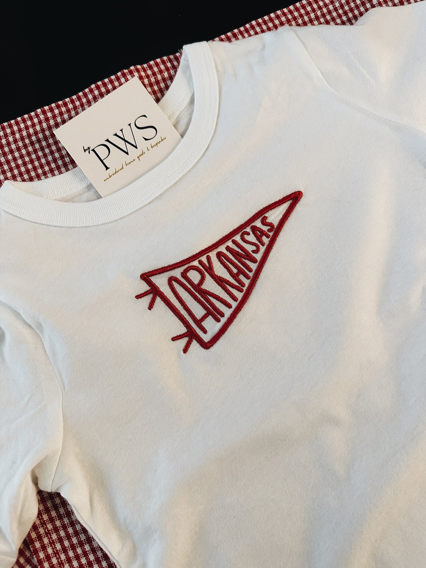 Arkansas Pennant Toddler Tee
