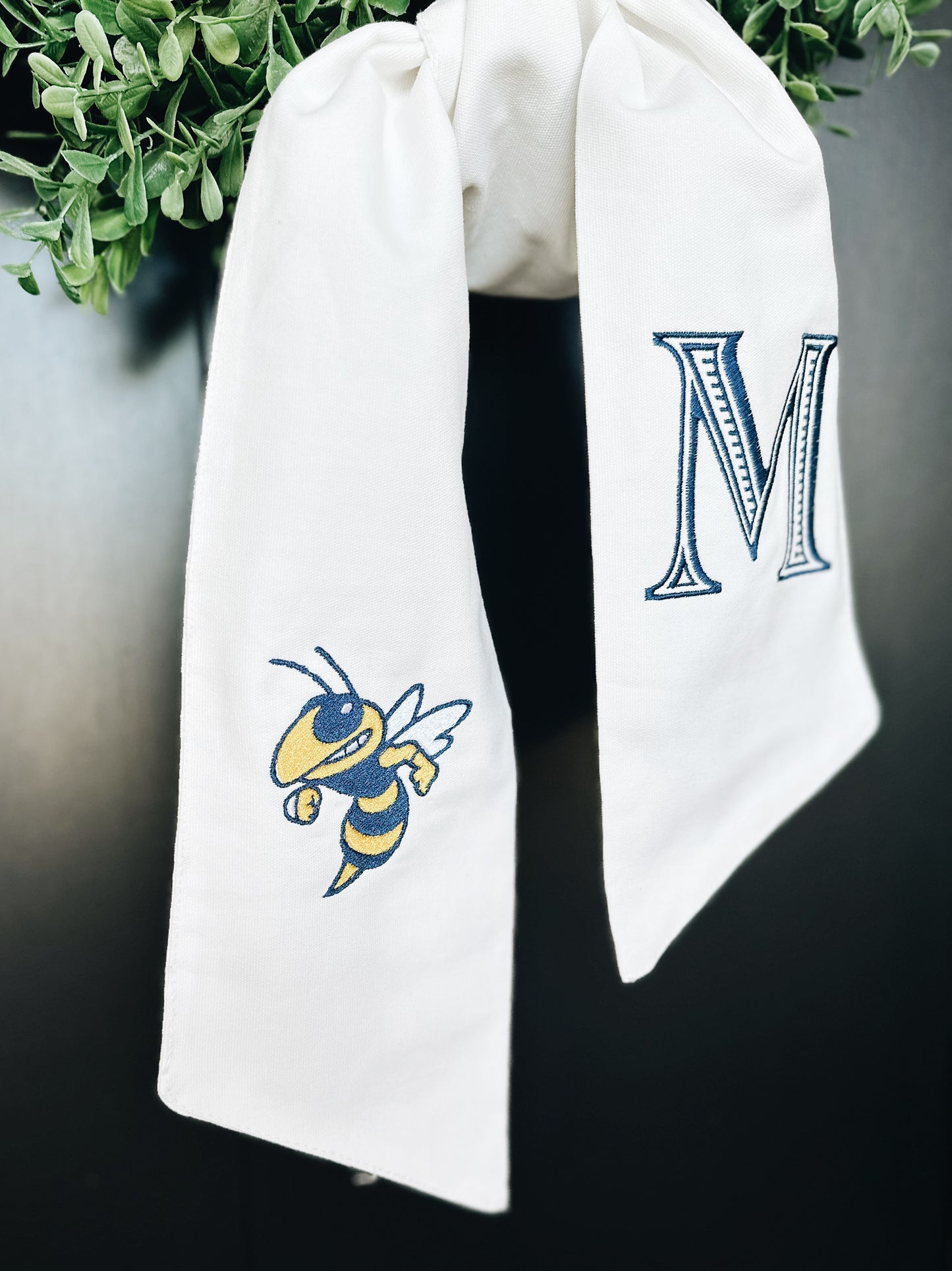 Wynne Yellowjackets Wreath Sash