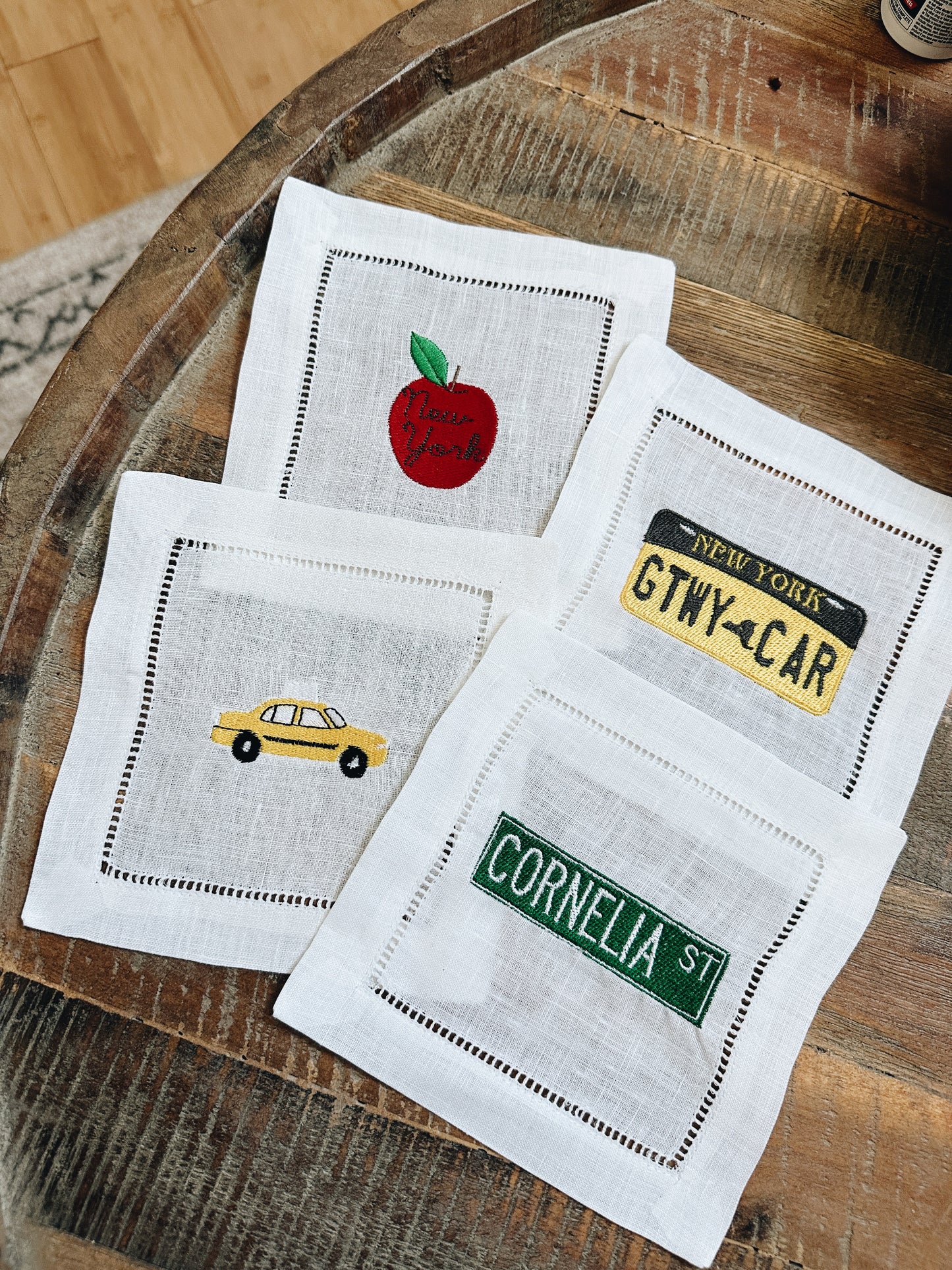Welcome To New York (Taylor's Version) Linen Cocktail Napkins