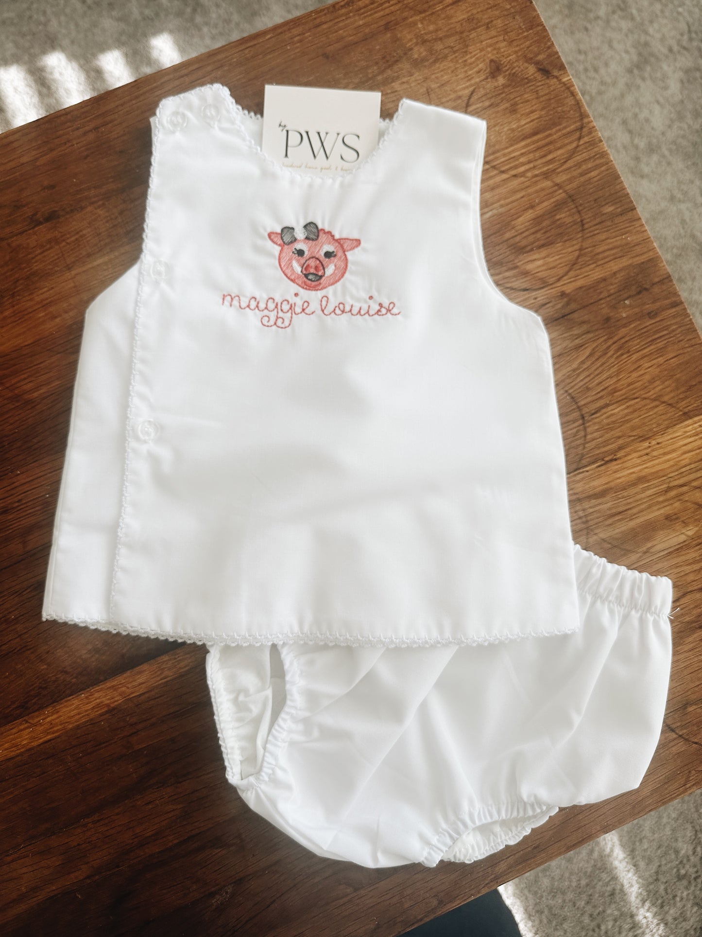 Little Pig Diaper Set