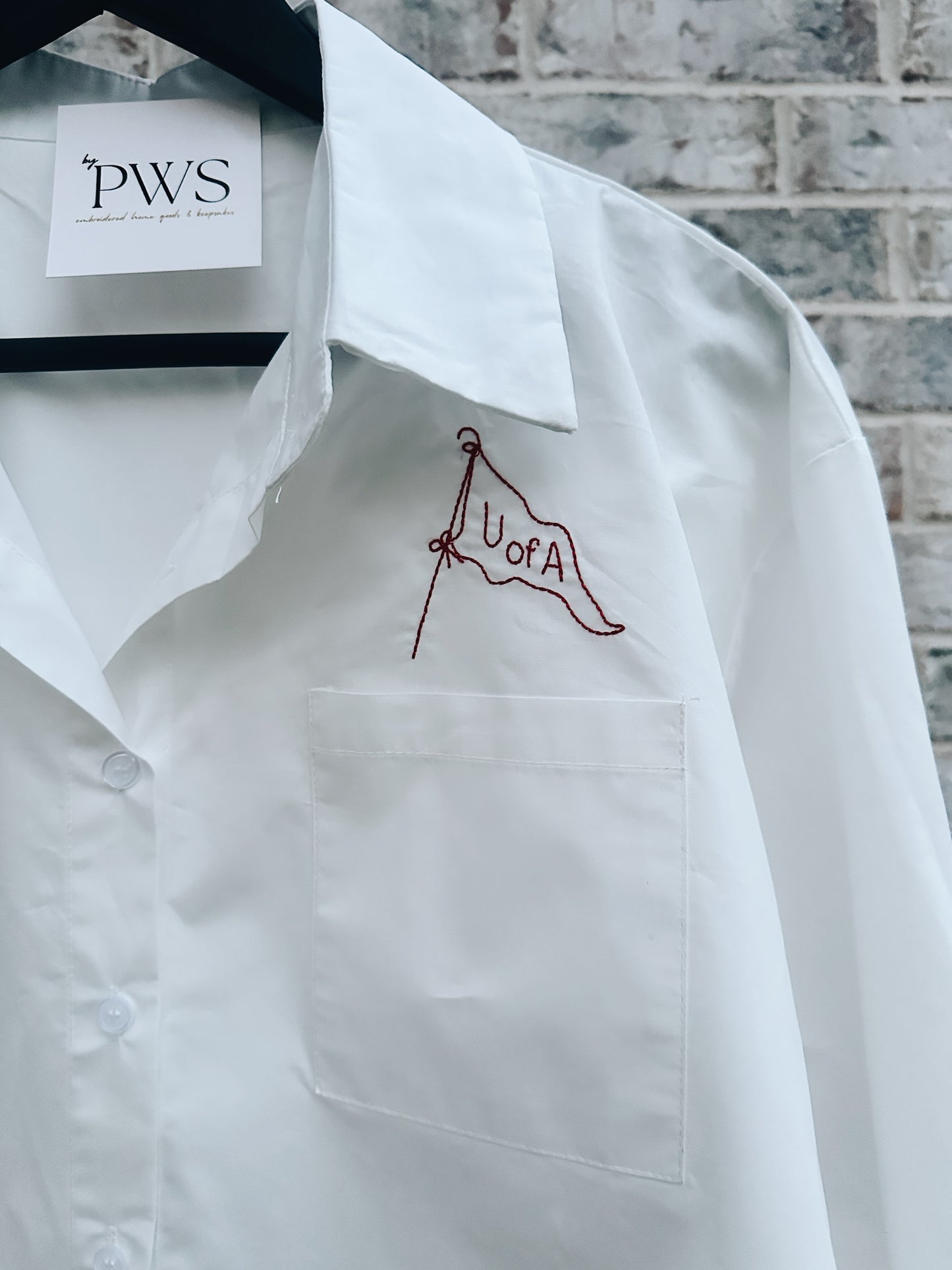 Arkansas Stitched Button Up