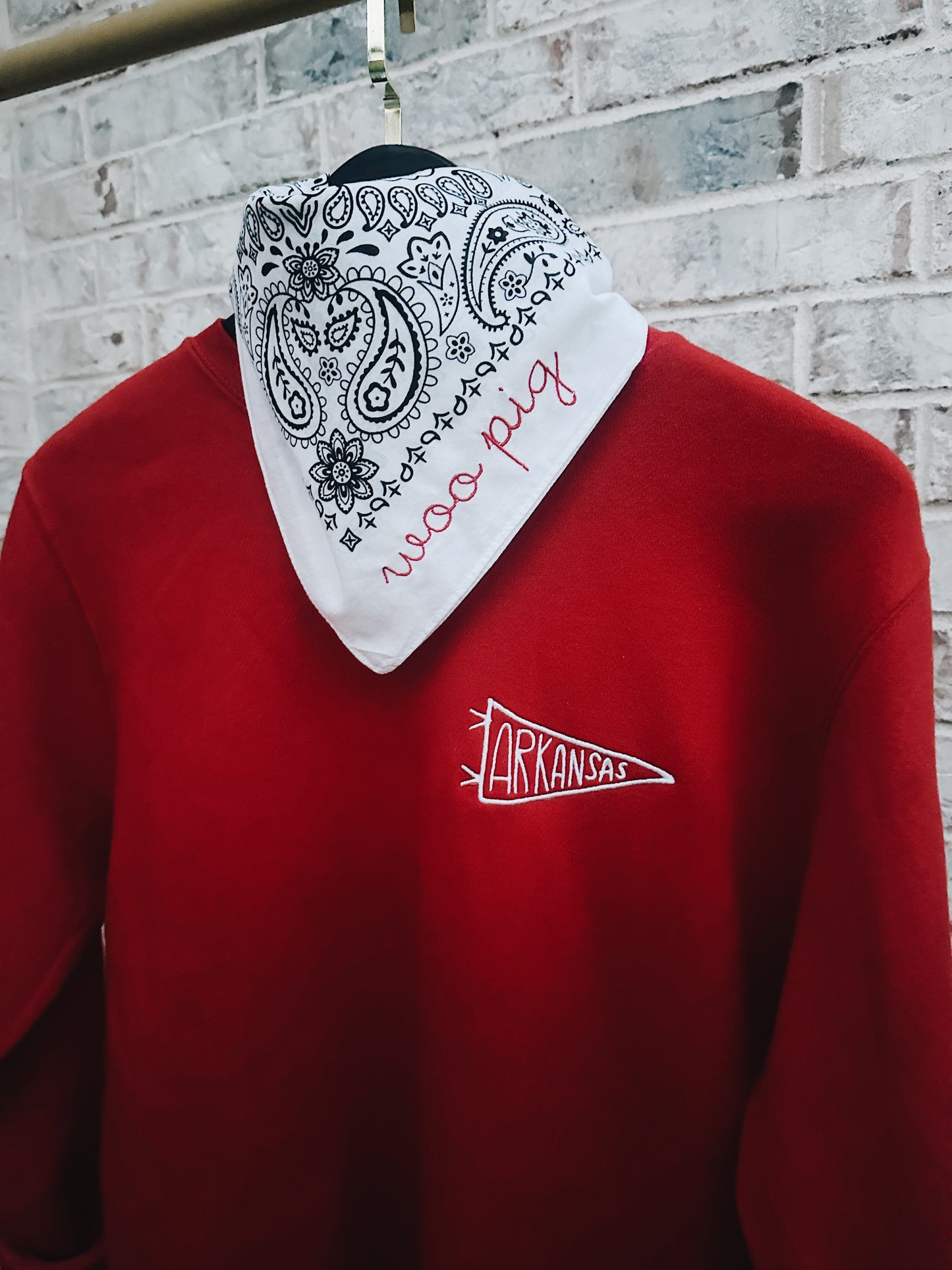 Arkansas Pennant Sweatshirt