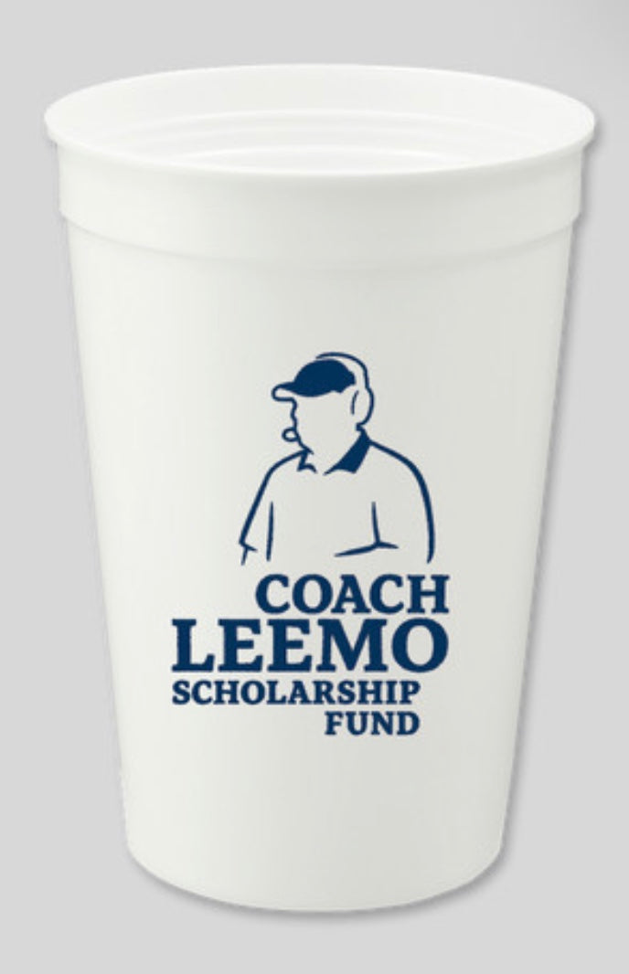 Coach LeeMo Scholarship Fund 16 oz Cup - White
