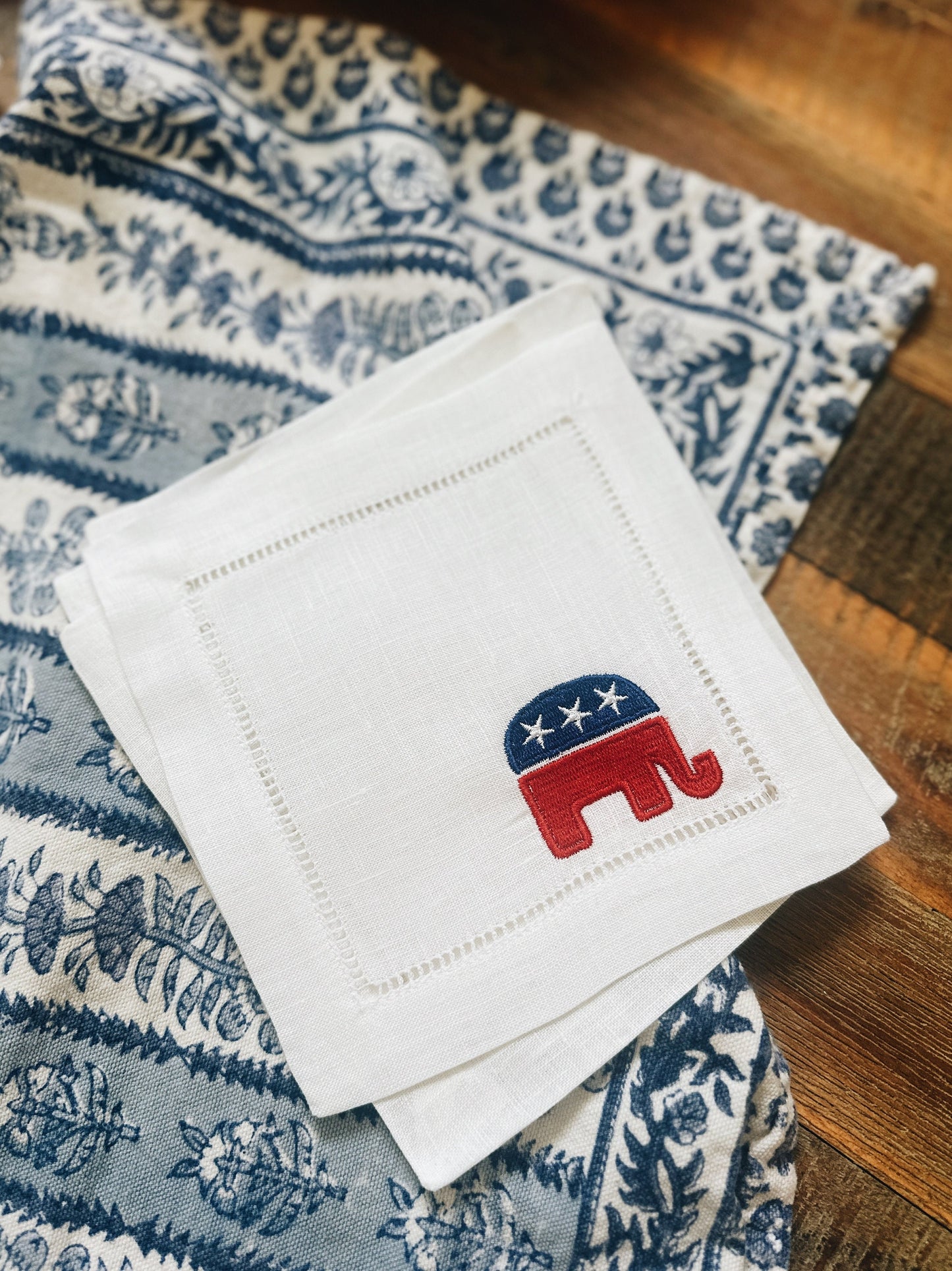 Republican Linen Cocktail Napkins