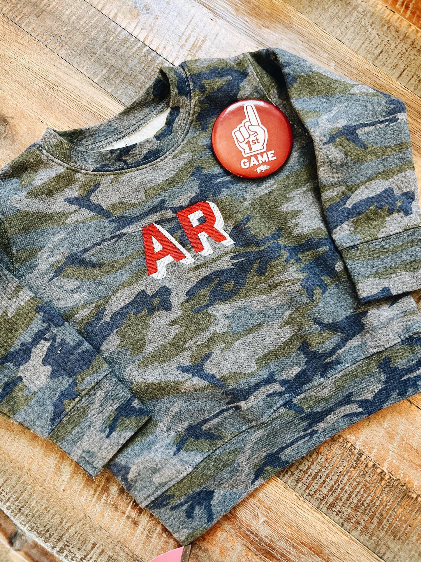 AR Camo Toddler Sweatshirt