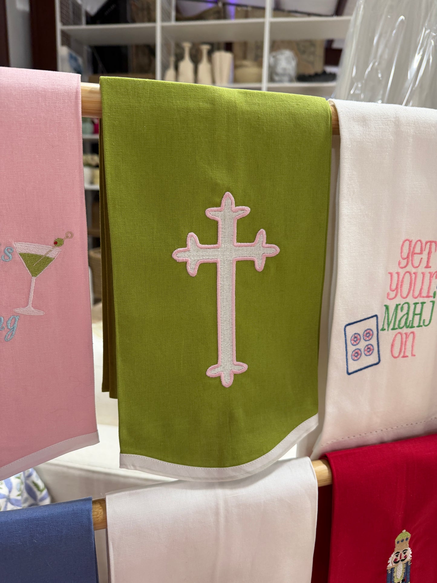 Cross Linen Towel