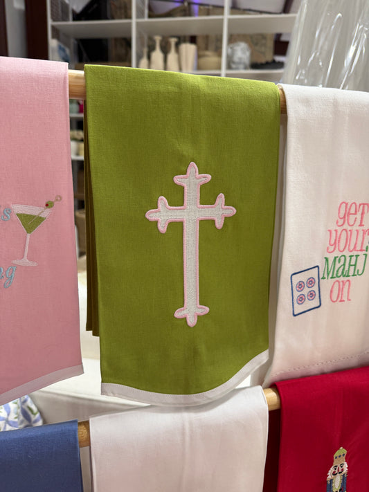 Cross Linen Towel