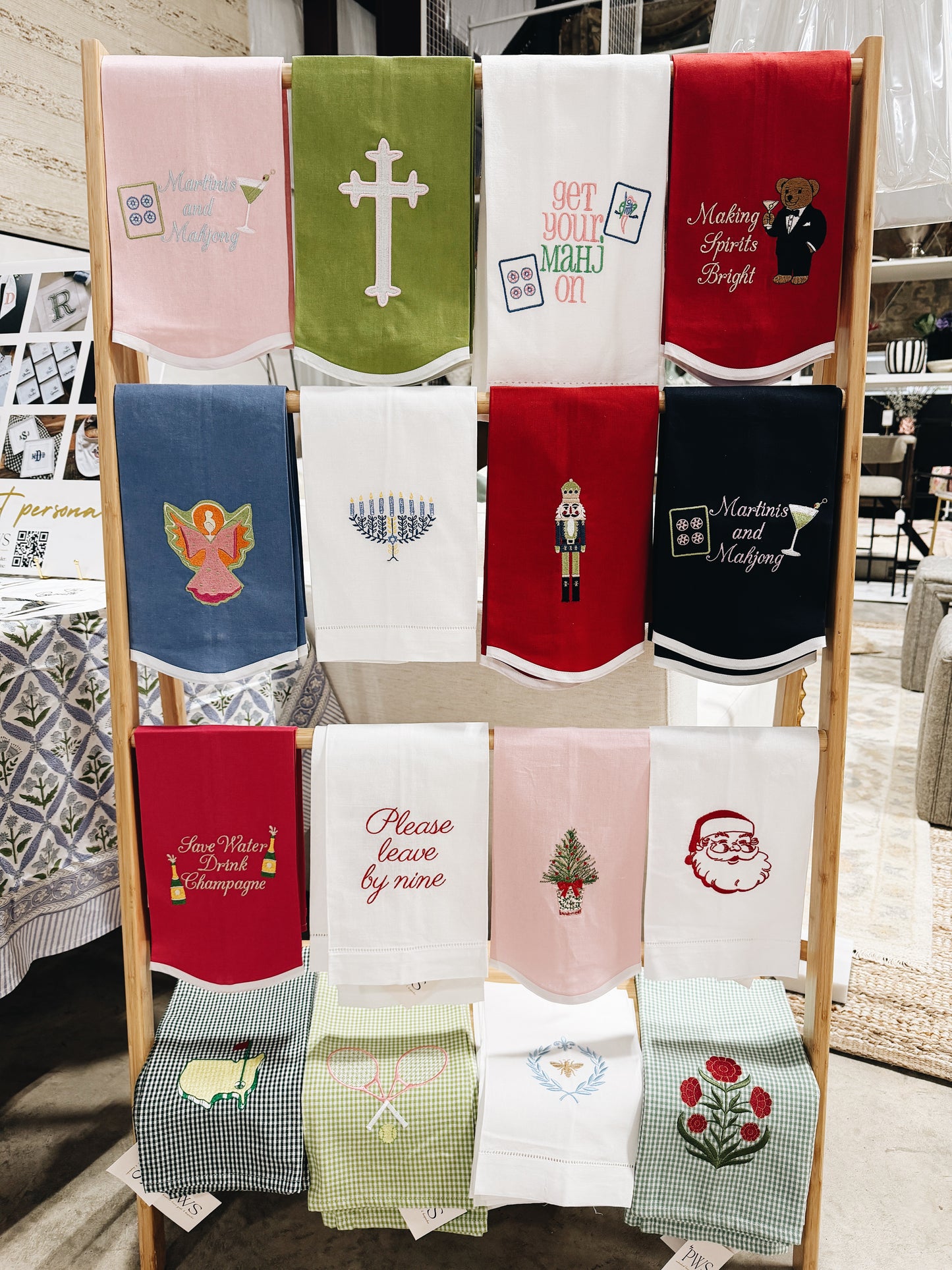 Cross Linen Towel