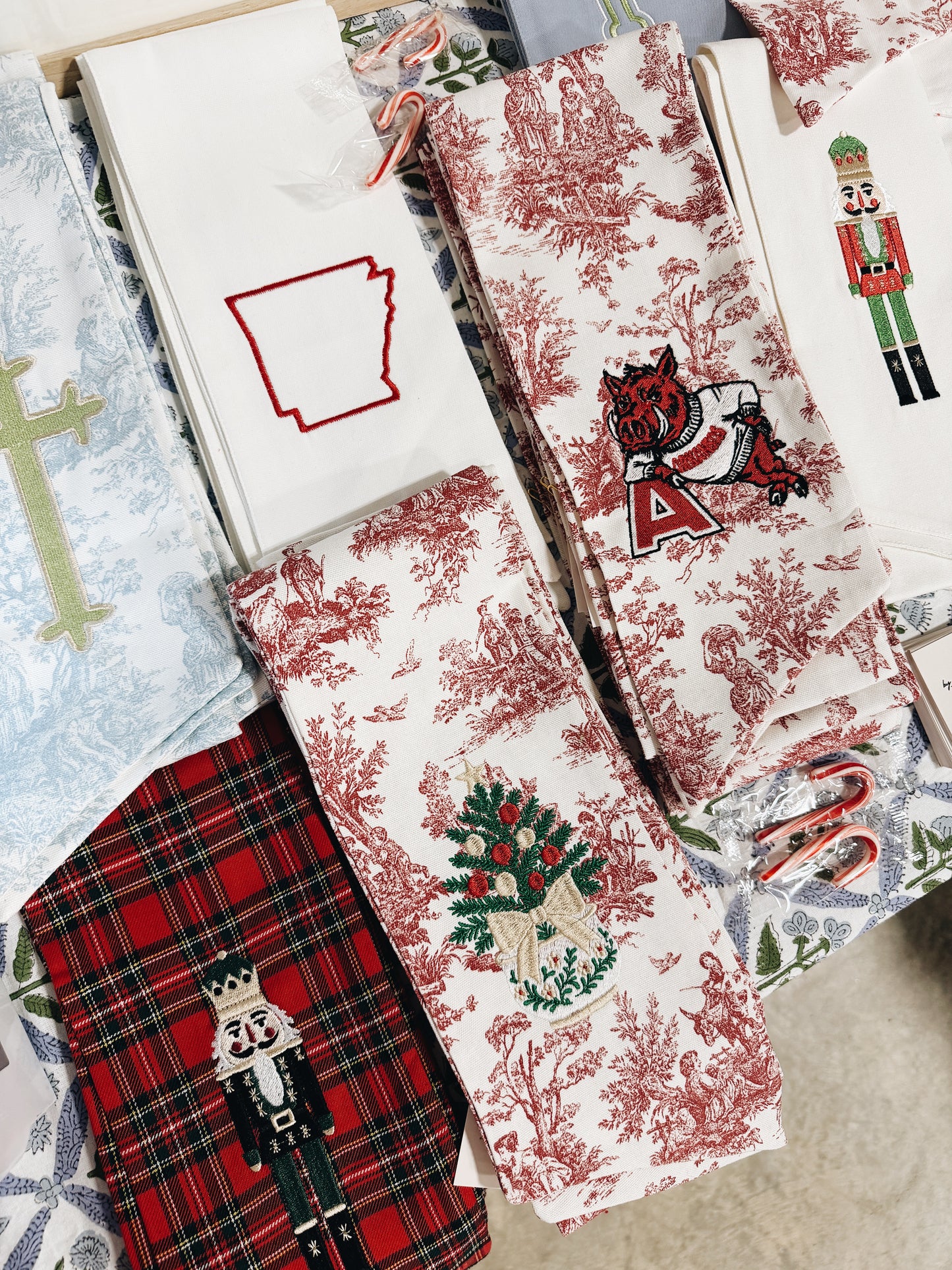 PREORDER: Leaning A Toile Wreath Sash