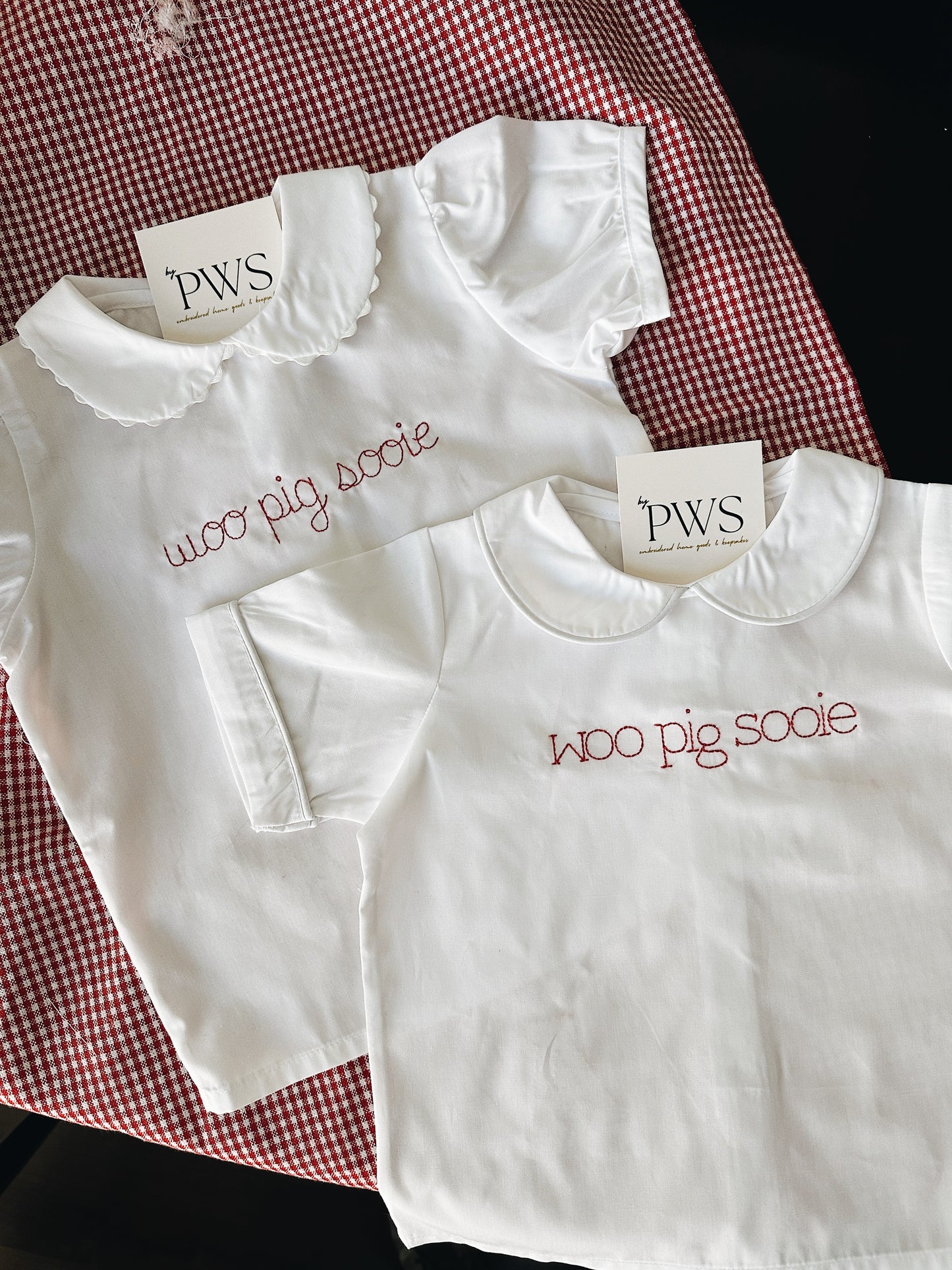 Arkansas Woven Scalloped Collared Shirt