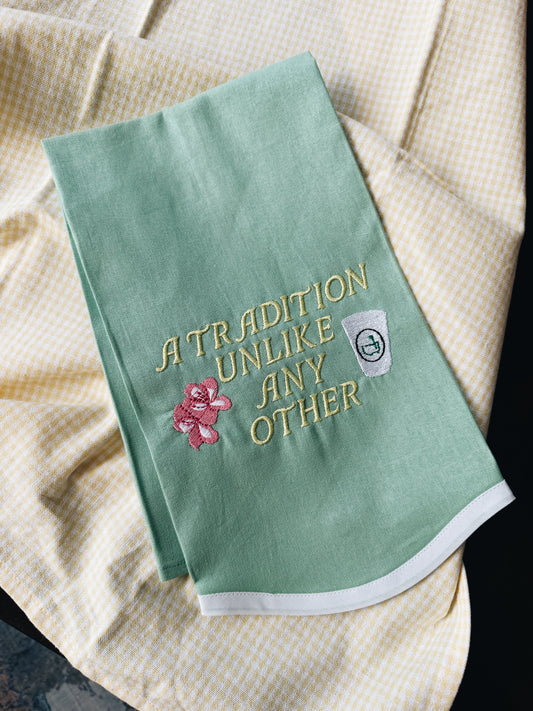 A Tradition Unlike Any Other Tea Towel