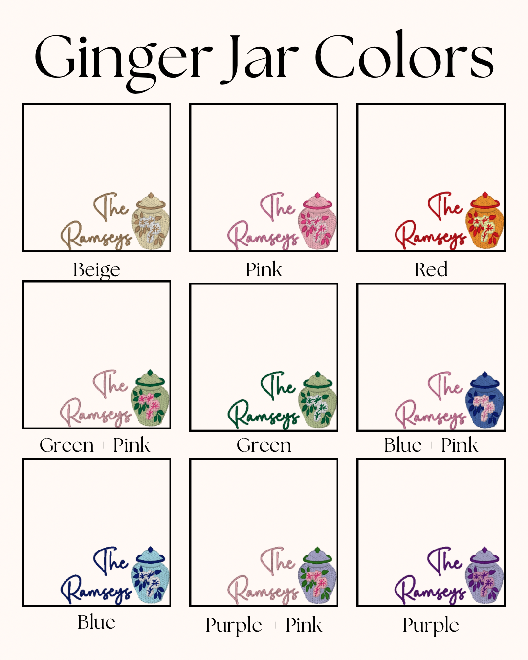 Simple Last Name with Ginger Jar Linen Cocktail Napkins